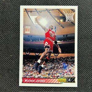 Michael Jordan 1992-93 Upper Deck Basketball Chicago Bulls #23